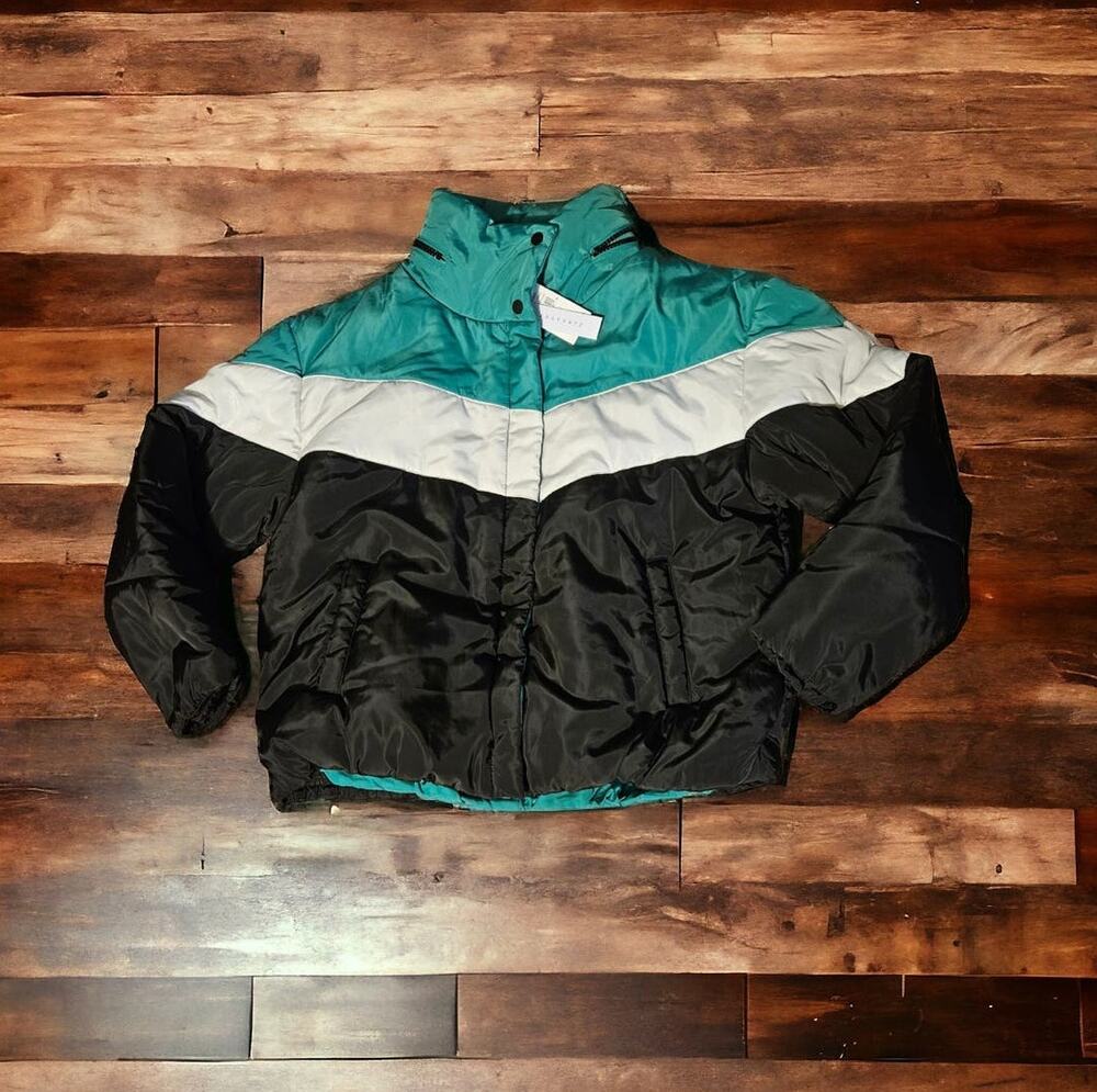 Sanctuary XL Long Sleeve Zip up Puffer Jacket